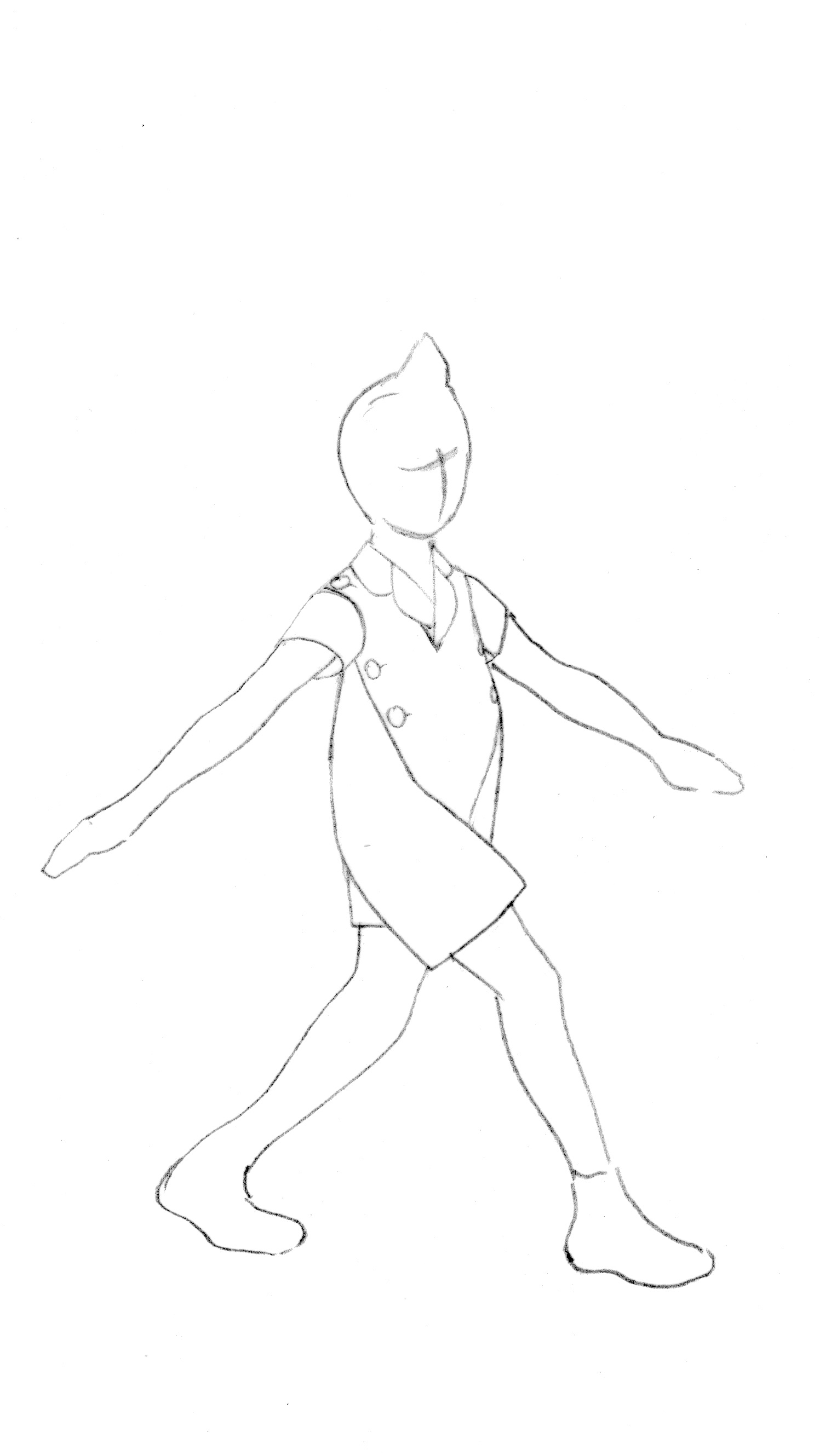 costume sketch for Robson Catalunha, January 2016