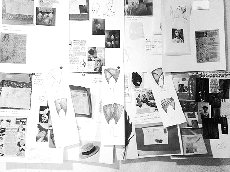  sketches by hatmaker Eduardo Laurino 