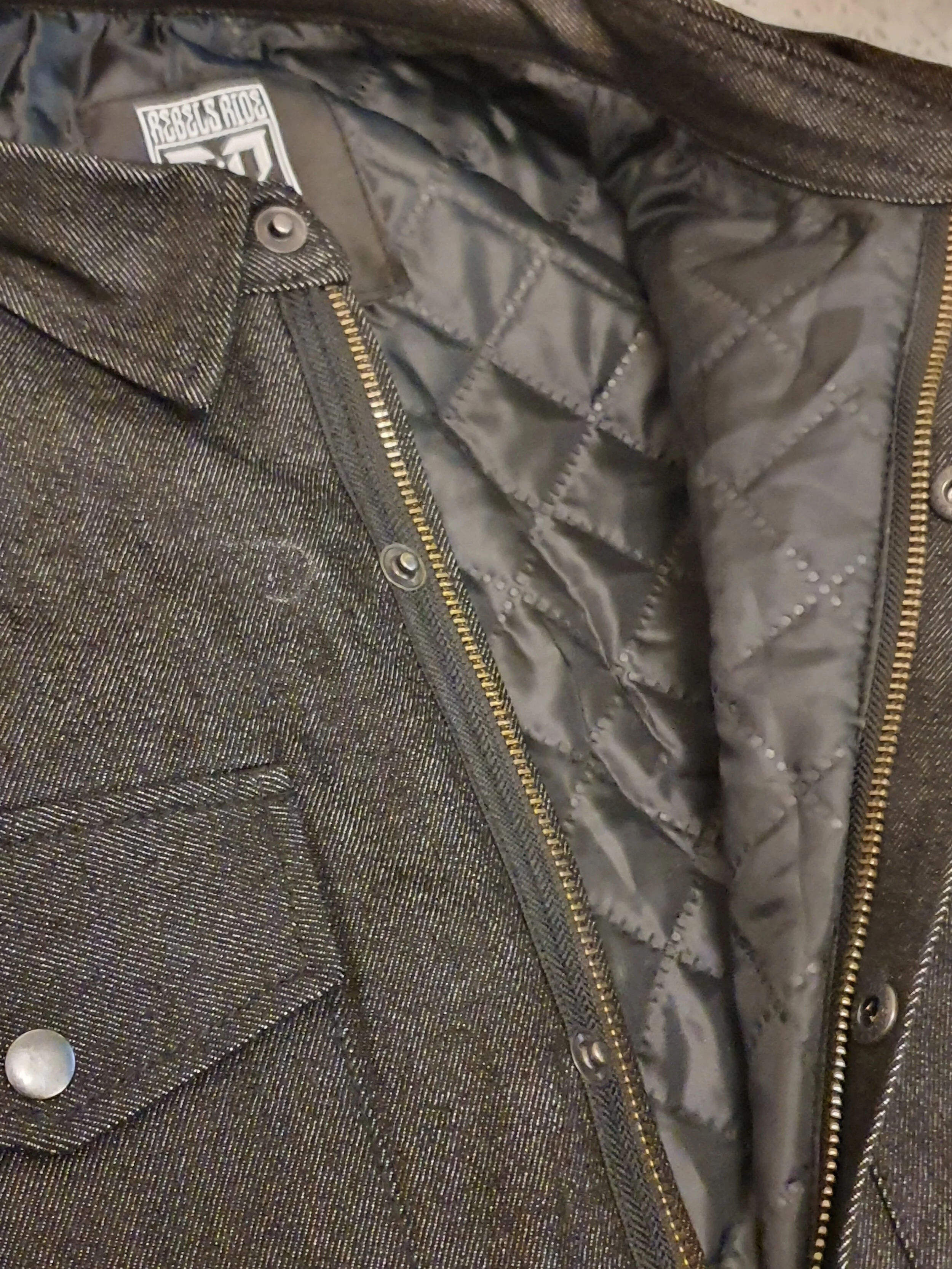denim riding shirt
