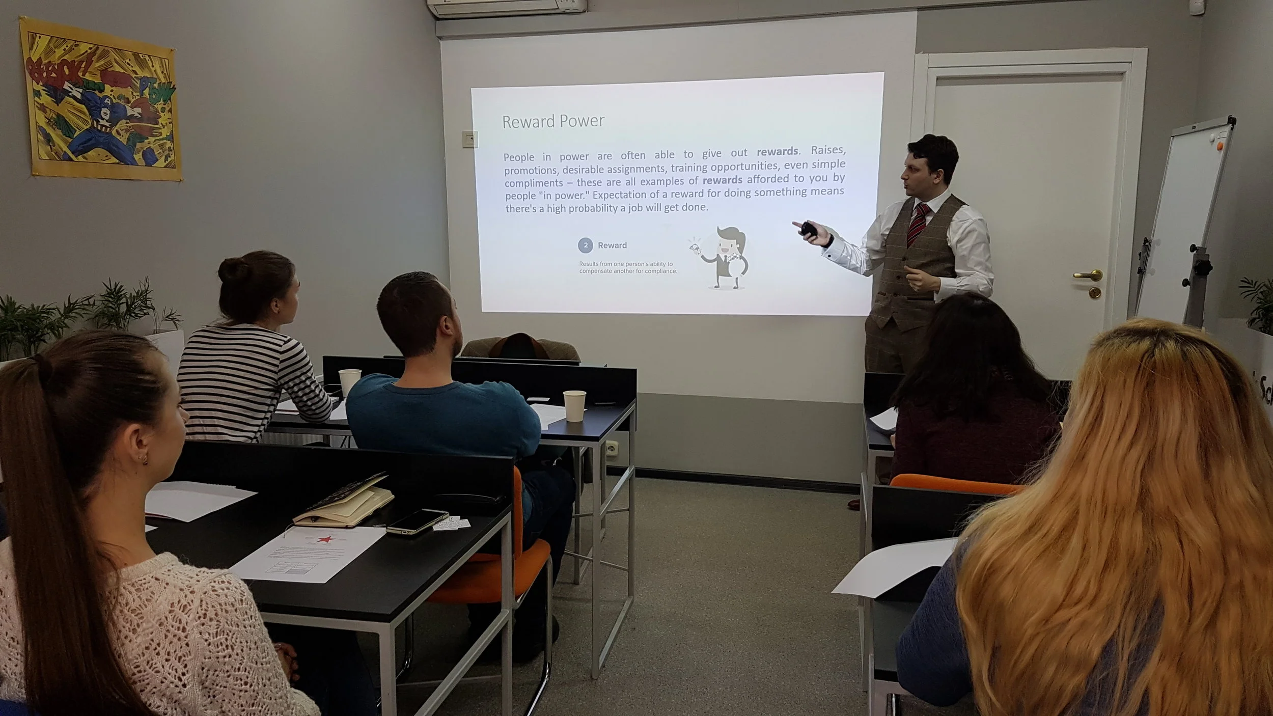 Workshop on Influence and Leadership at the Kharkiv Branch of Lviv IT School
