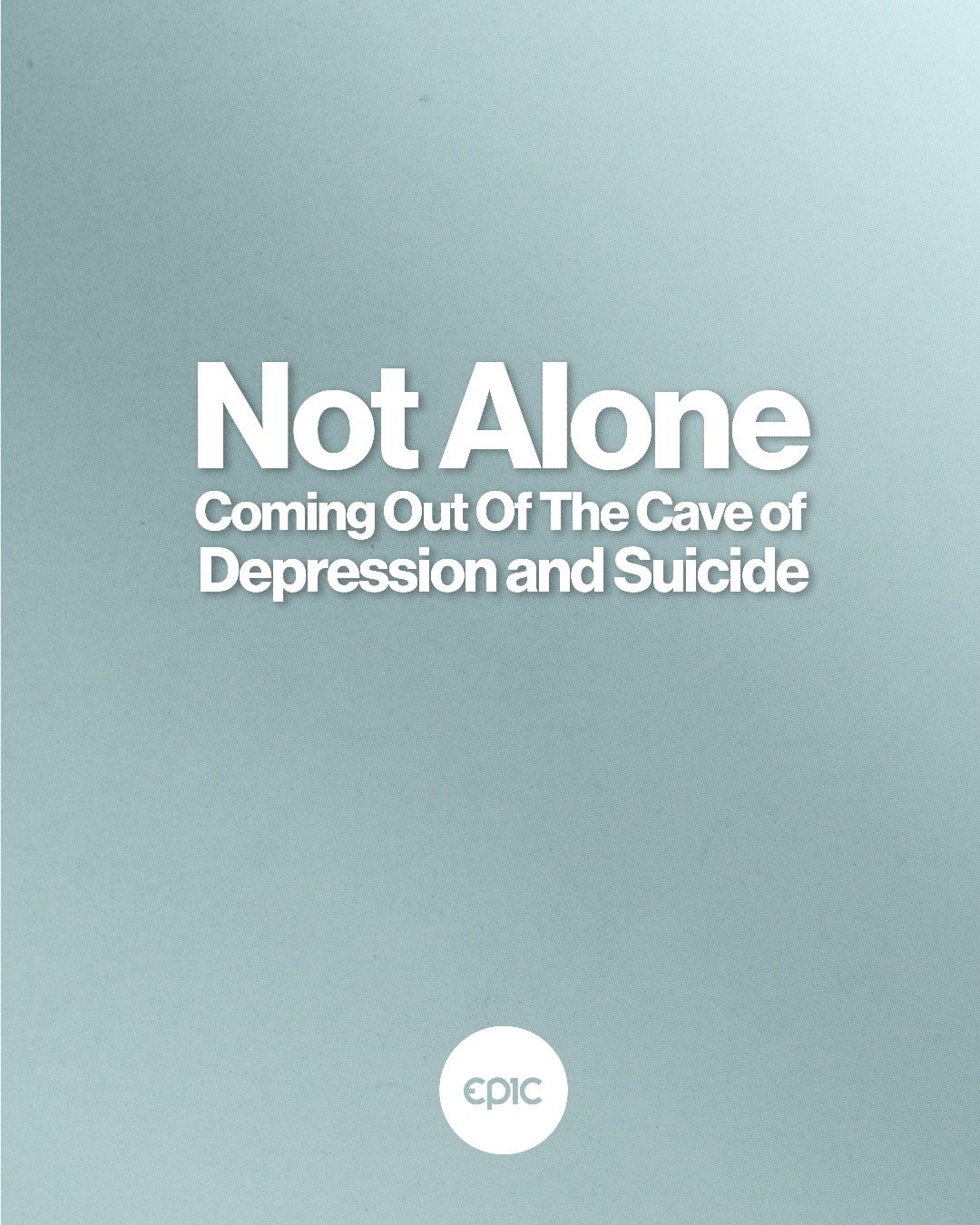You are not alone.
This Sunday, we continue our Sound Mind series with a message called &ldquo;Not Alone: Coming Out of the Cave of Depression and Suicide.&rdquo;
If you&rsquo;ve ever felt hidden in the shadows of sadness or struggled in silence, thi