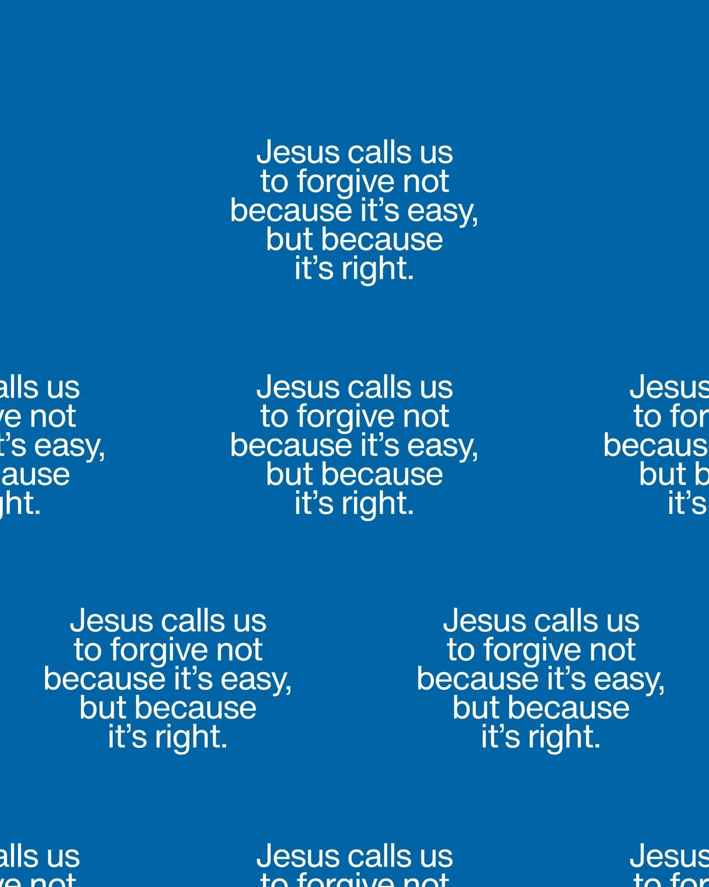 ✨ &ldquo;We forgive because He first forgave us.&rdquo; ✨
(Ephesians 4:32)

Forgiveness isn&rsquo;t always easy &mdash; but it&rsquo;s freedom. Just as Christ extended grace to us, we&rsquo;re called to extend that same grace to others.