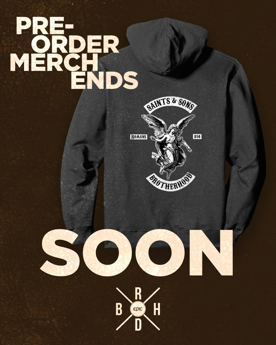 LAST CALL FOR BROTHERHOOD MERCH! ⏰
The final day to pre-order your merch for pickup at the Brotherhood Conference is this Sunday (Oct 26)!

🎟️ Grab your conference ticket now and you&rsquo;ll still qualify for the VIP discount bundle!
👉 Register fo