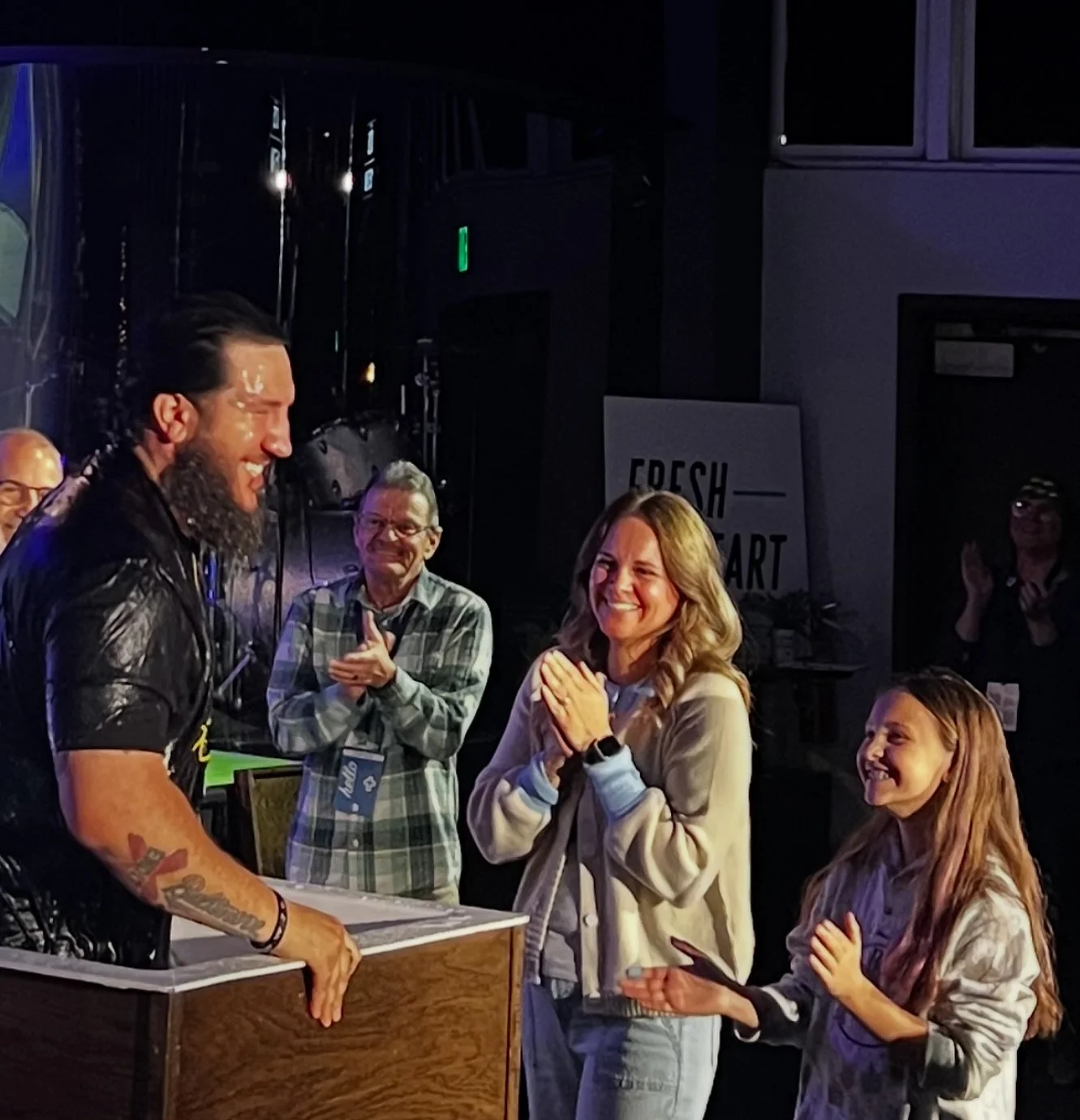 Baptism Sunday is where lives and families are changes! 

Matthew 28:19 (NIV):
&ldquo;Therefore go and make disciples of all nations, baptizing them in the name of the Father and of the Son and of the Holy Spirit.&rdquo;