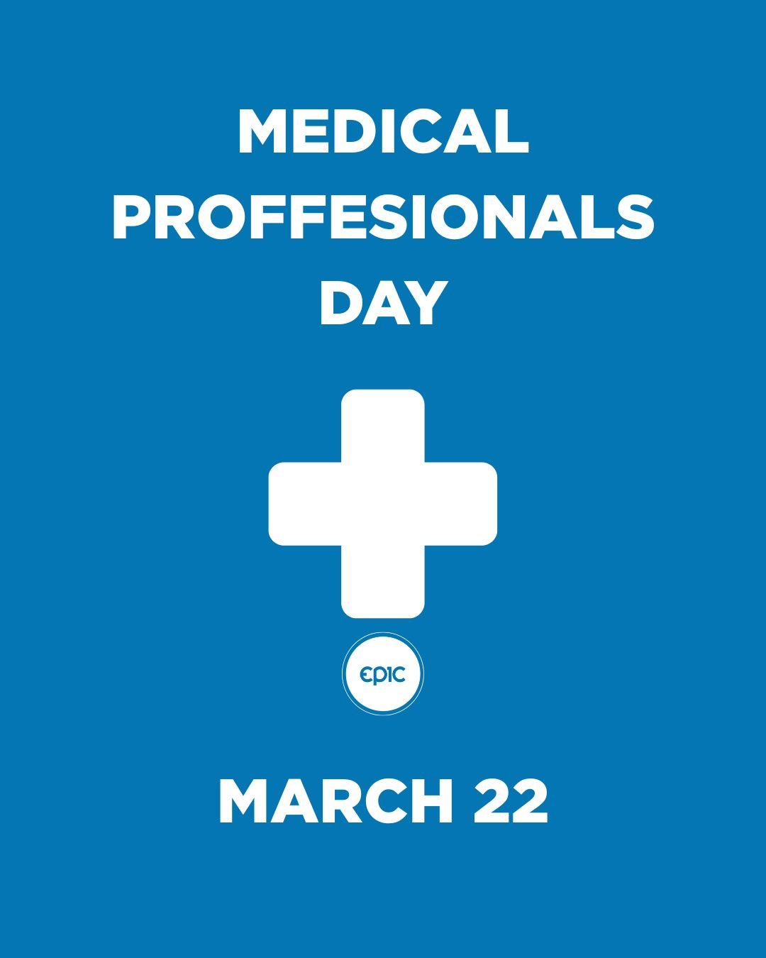 Medical Professionals Day at Epic 🩺💙
March 22

We&rsquo;re taking time to honor and pray over the incredible doctors, nurses, techs, therapists, first responders, administrators, and every healthcare professional who serves our community with compa