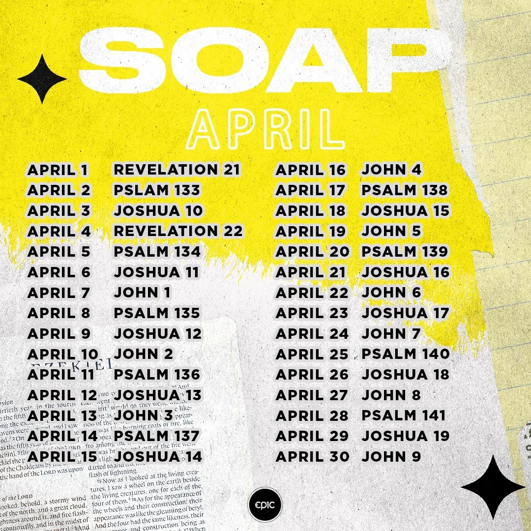 SCRIPTURE - OBSERVATION - APPLICATION - PRAYER

Our desire is that every believer would not only attend church, but also hear from God daily through His word. As we read the Bible, we begin to see how God directly responds. Doing daily devotions can 