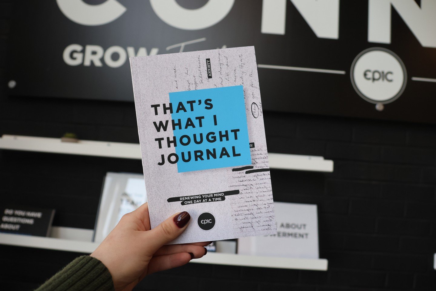 Pastor Chris created this awesome journal for us while we go through the That's What I Thought series. Did you start working on your journal already?

Join us for week 2 this Sunday! 
⏰ Service Times:
8:30AM
10:00AM
11:45AM

📍Address:
1710 Delvale A