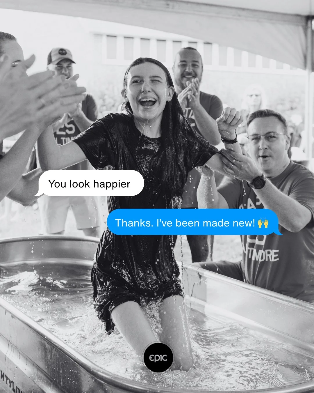 "Therefore, if anyone is in Christ, the new creation has come: The old has gone, the new is here!" (2 Cor. 5:17)

We're ready to celebrate YOU this upcoming Baptism Sunday! 
We're hosting this year for Baptize The World - Come join us in pu