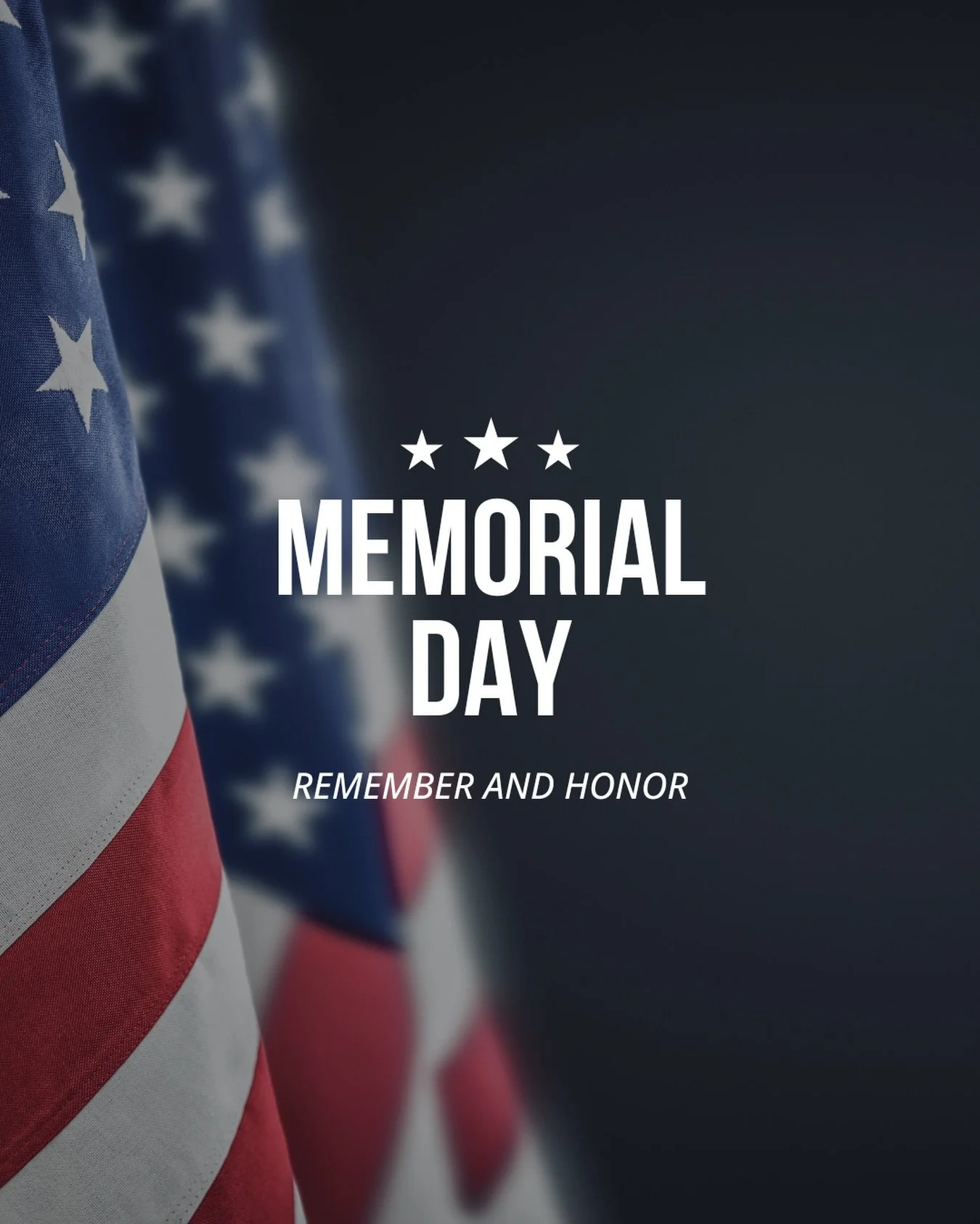 Today we remember the brave men and women who gave everything for our freedom. 🇺🇸
Their sacrifice will never be forgotten. As we gather with family and friends, may we also pause with gratitude for those who laid down their lives for others. ❤️

&l