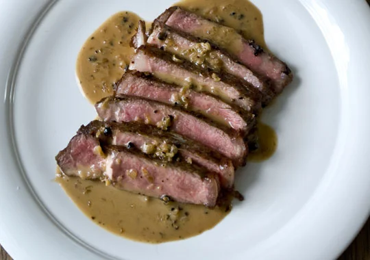 Steak au Poivre