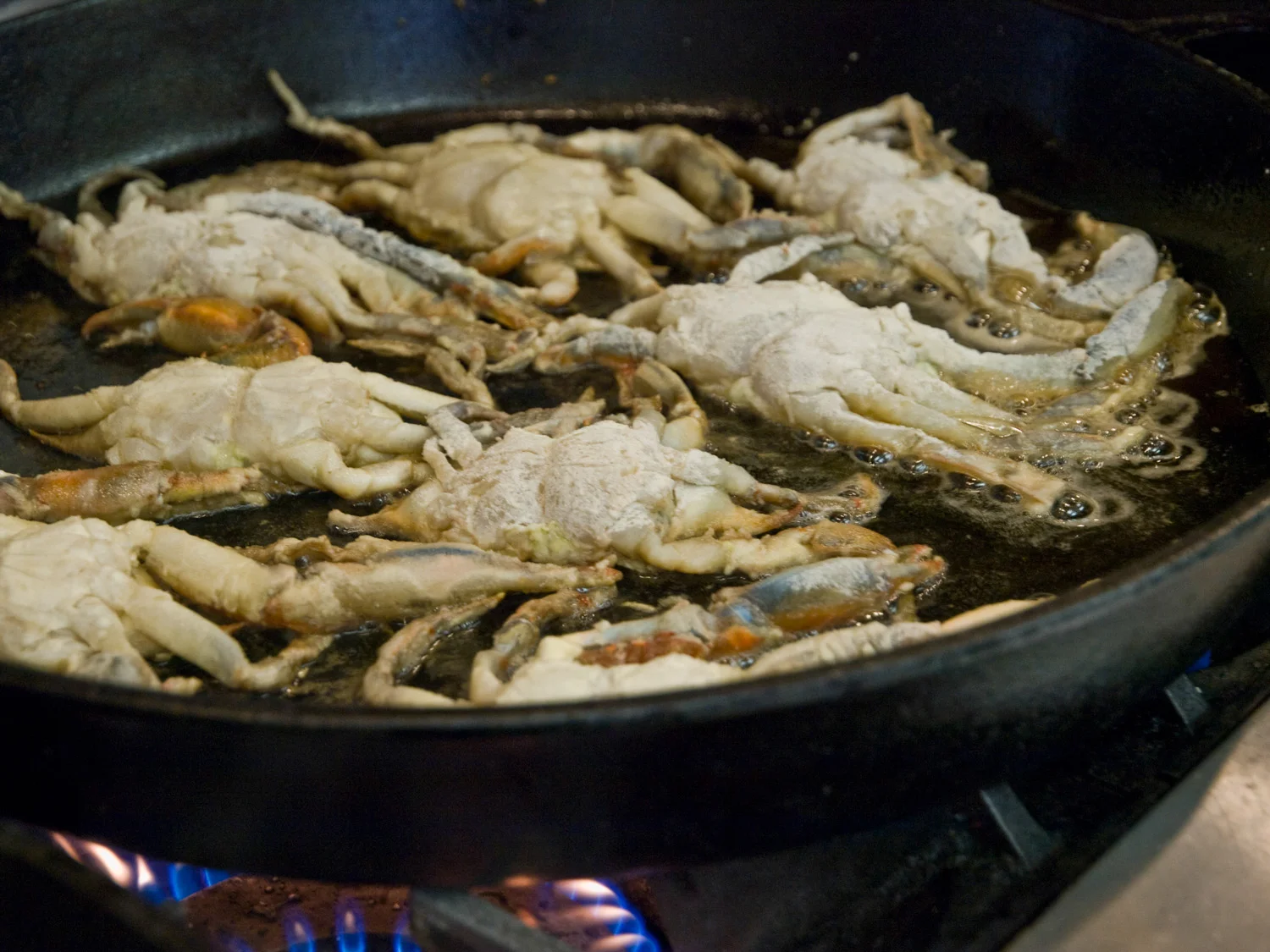 Sautéed Soft Shell Crabs