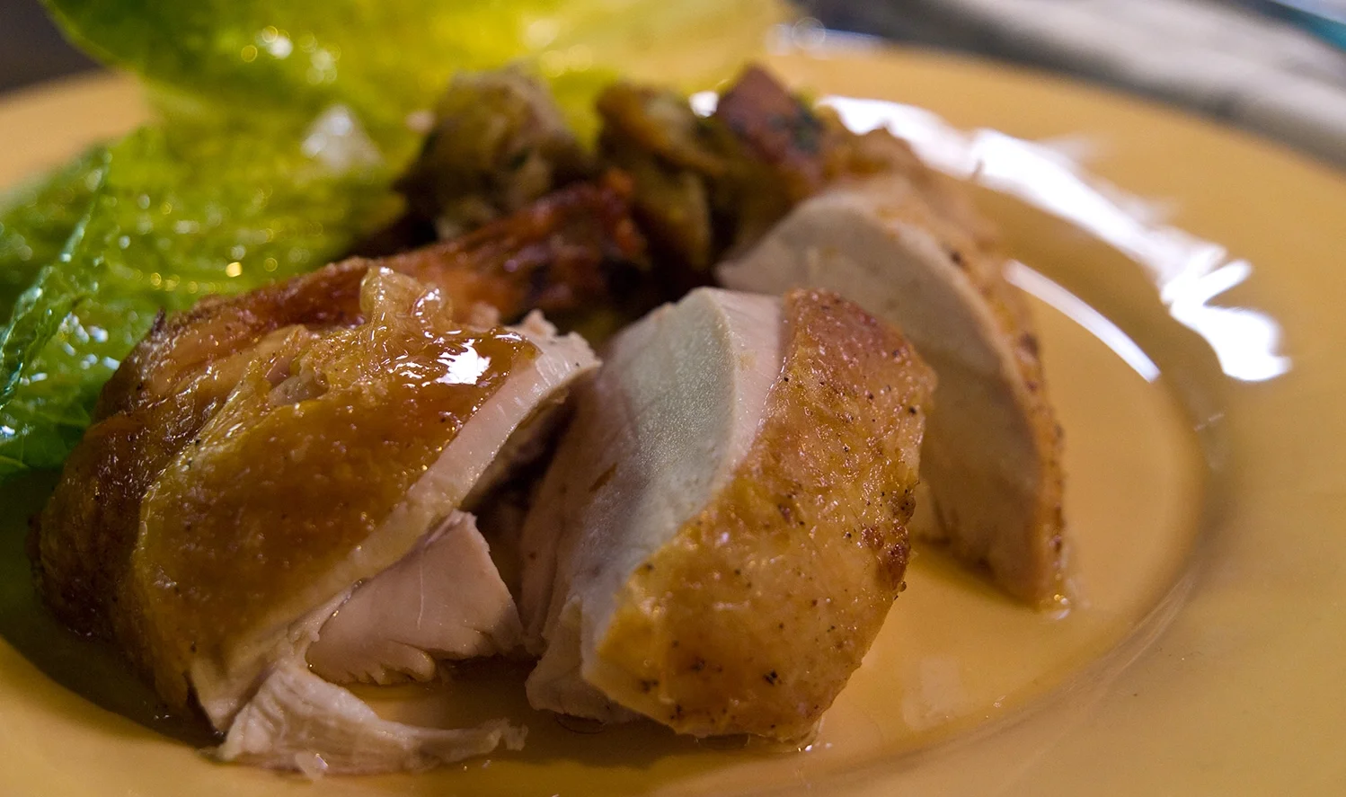 Roasted Chicken with Za’atar Stuffing