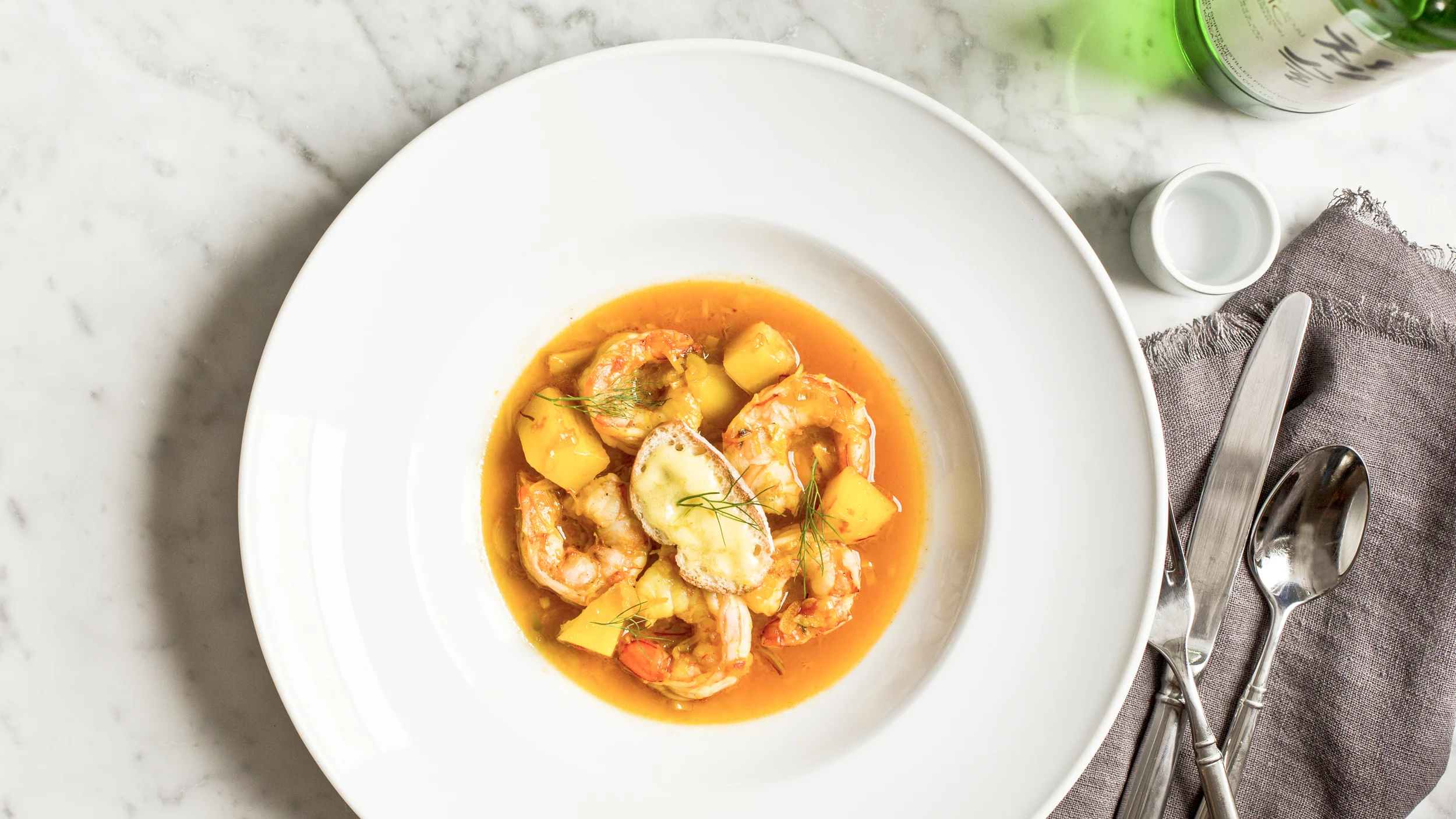 Gochujang - Korean Style Shrimp Bouillabaisse