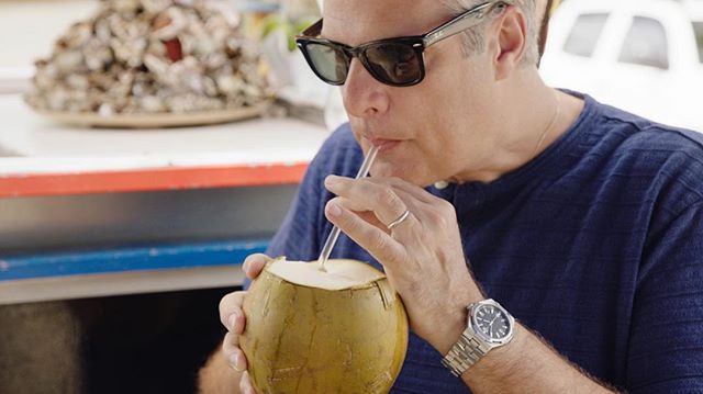 Sipping straight from the source in #puertorico #aveceric #ericripert @ericripert