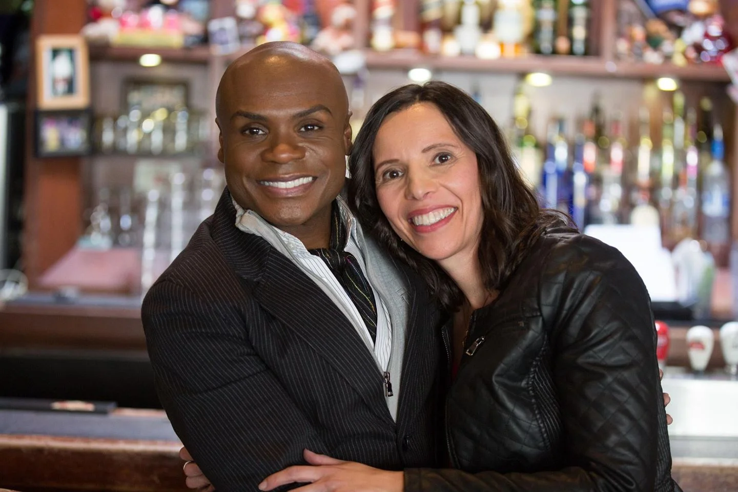 Nathan Lee Graham and Bernadette Janssen