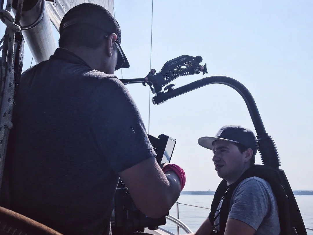 “The Hatch” director Zach Daulton gearing up to shoot the final scenes of our Cleveland entry.