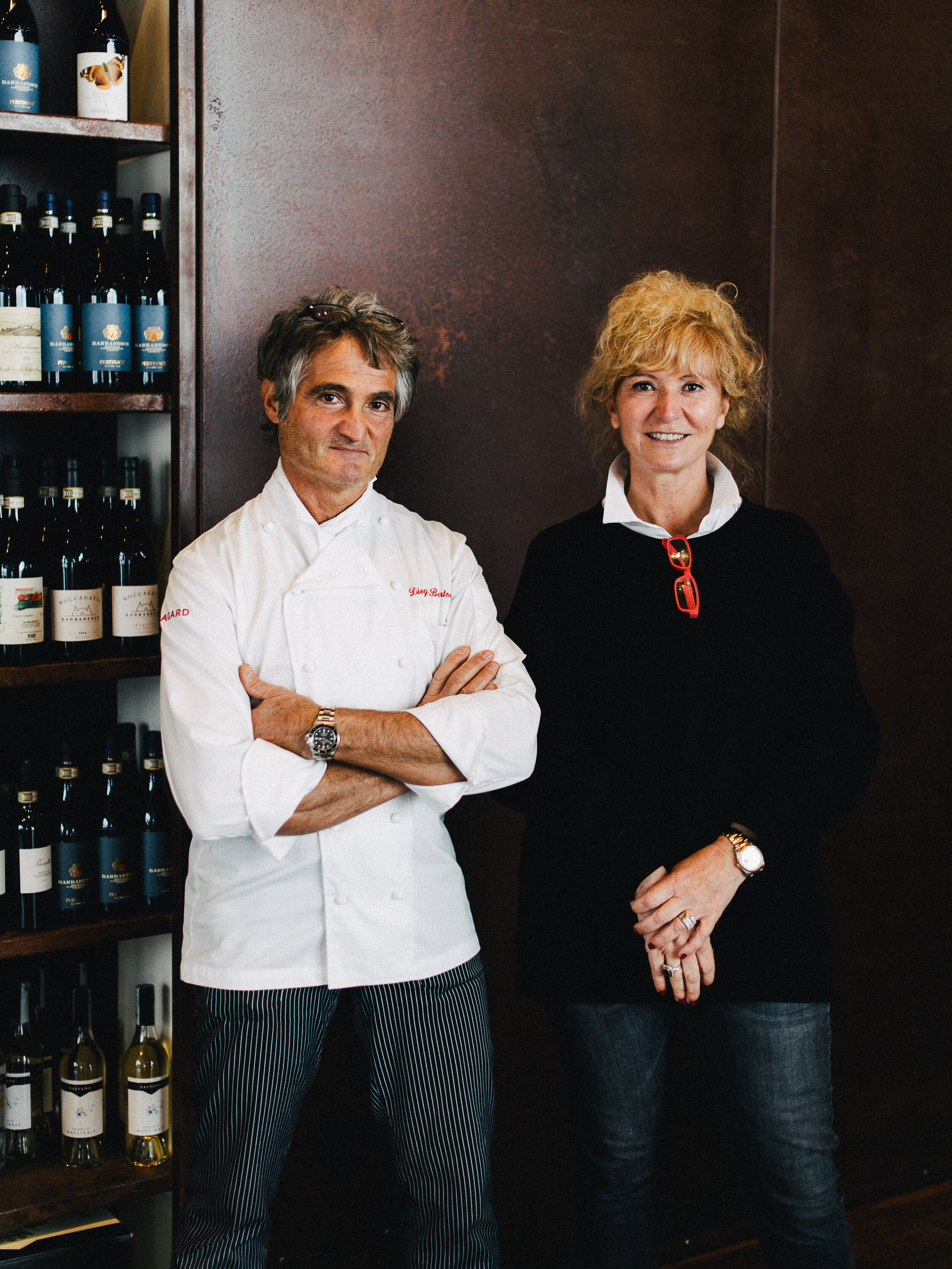 DIEGO BERTONE + SABRINA FARIOLI  x WINE&SPIRITS MAGAZINE