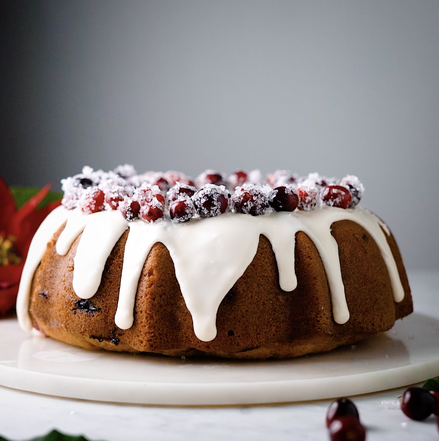 Cranberry Orange Bundt Cake