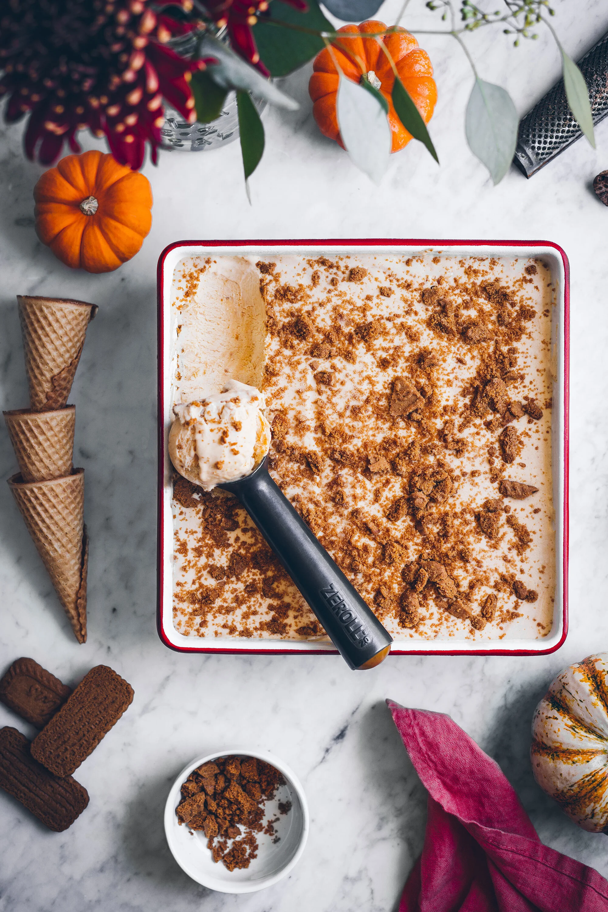 No-churn Pumpkin Cheesecake ICE CREAM