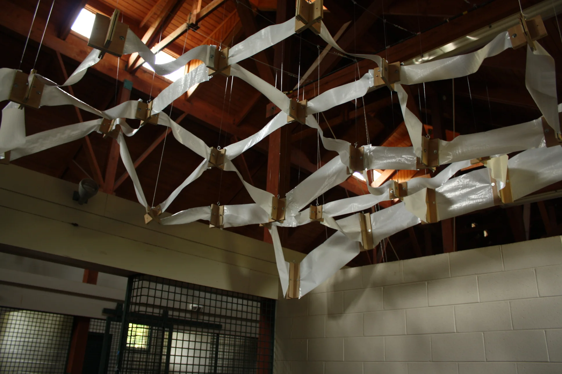 Light Installation | Laminated Wood & Tyvek | 2011