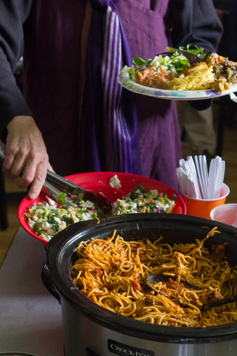 Church Potluck & Foster Care Q & A