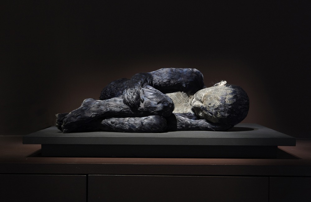 Lucy Glendinning, Feather Child 6, courtesy Galerue Da-End.JPG