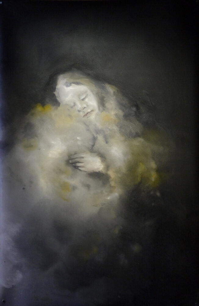Sarah Jérôme, Matière noire II, 153x100 cm, 2016.JPG