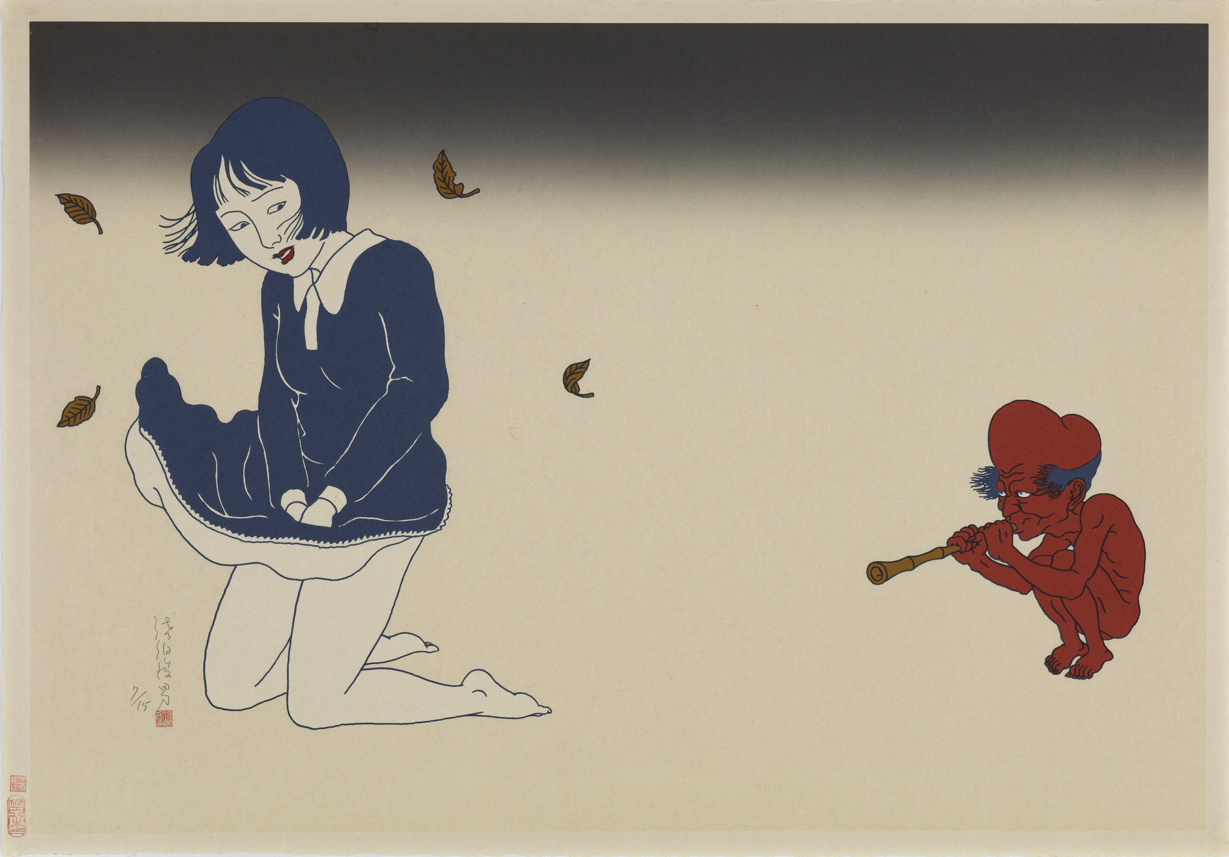 Toshio Saeki 02, Silkscreen, 2010.jpg