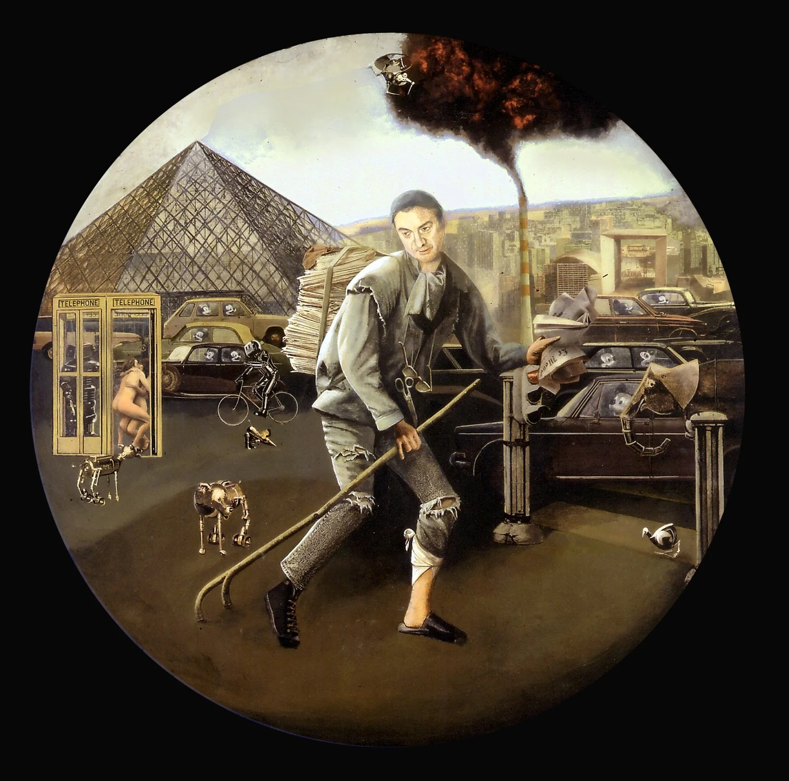 Enfant prodigue (Bosch), 1993,94 x 94, Atelier 7.jpg