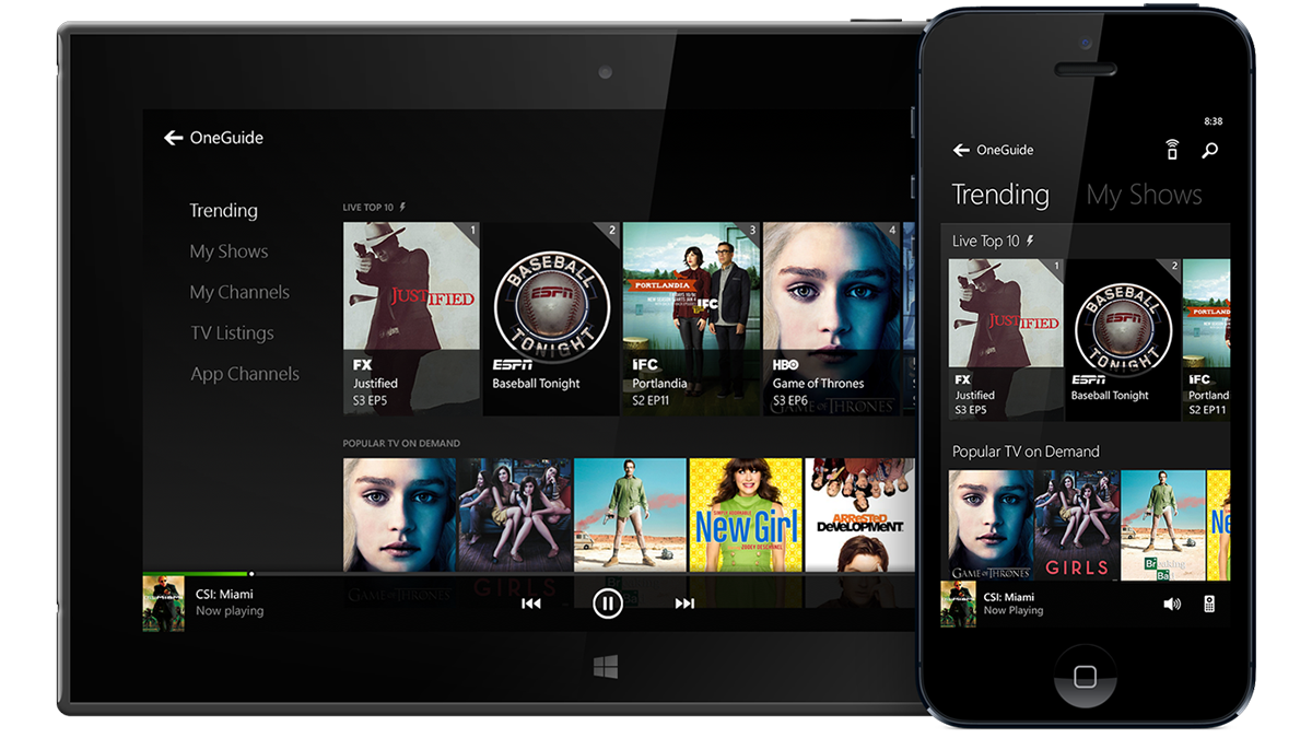'Trending' for Tablet & Mobile Devices