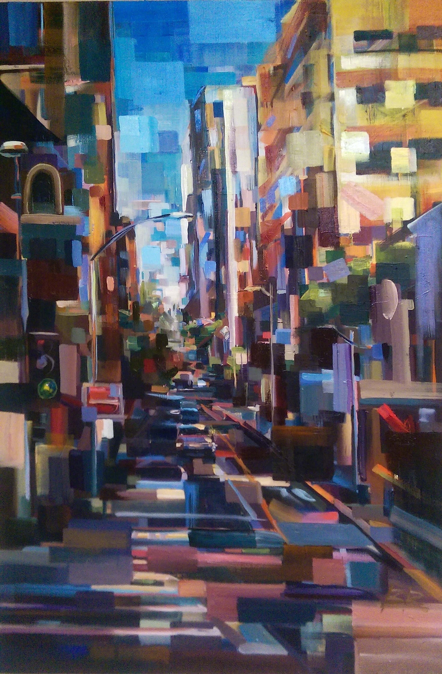 2nd and Seneca, 24x36, Oil, Nov2015 SOLD