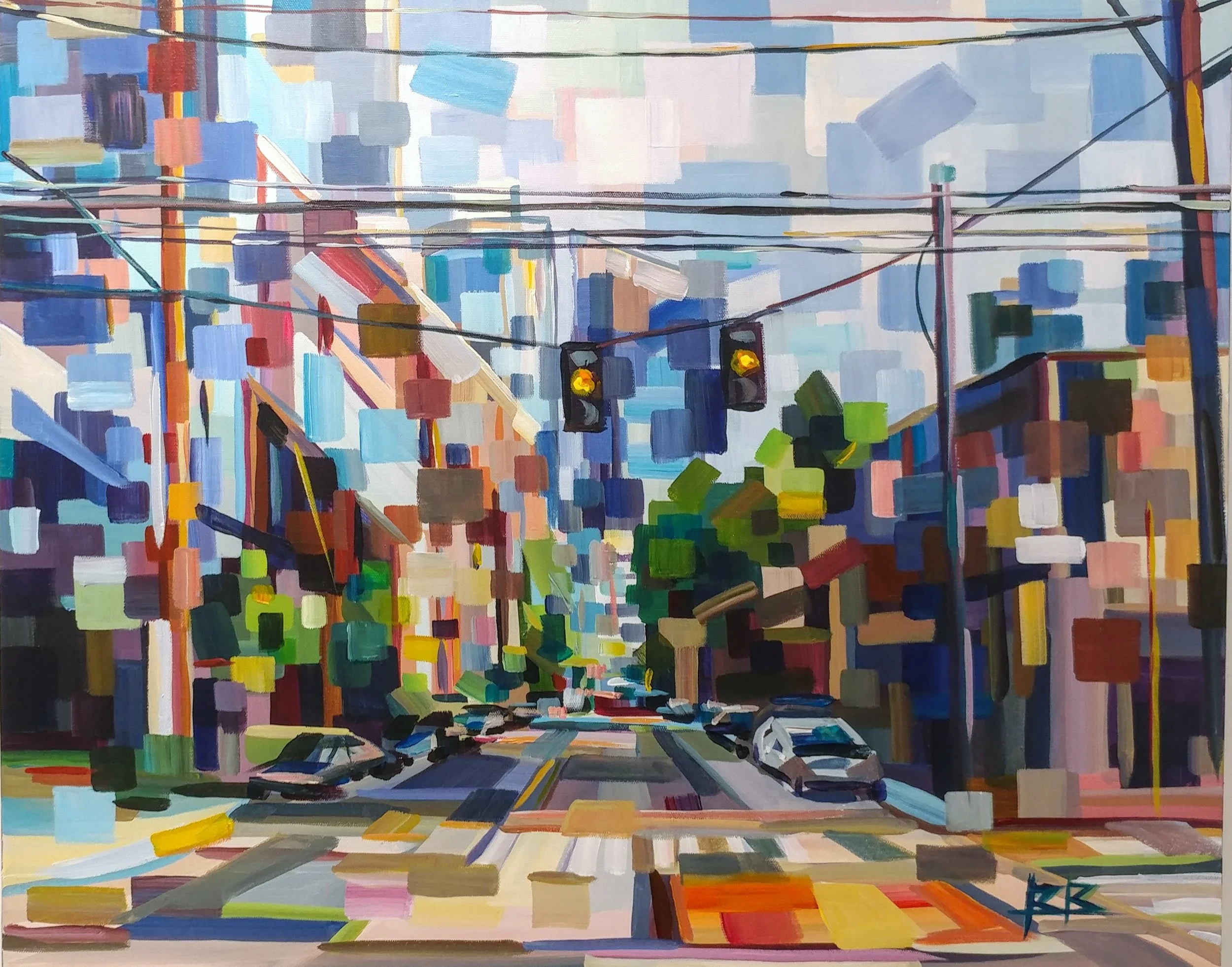 SLU, 24x30, acrylic, June 2018