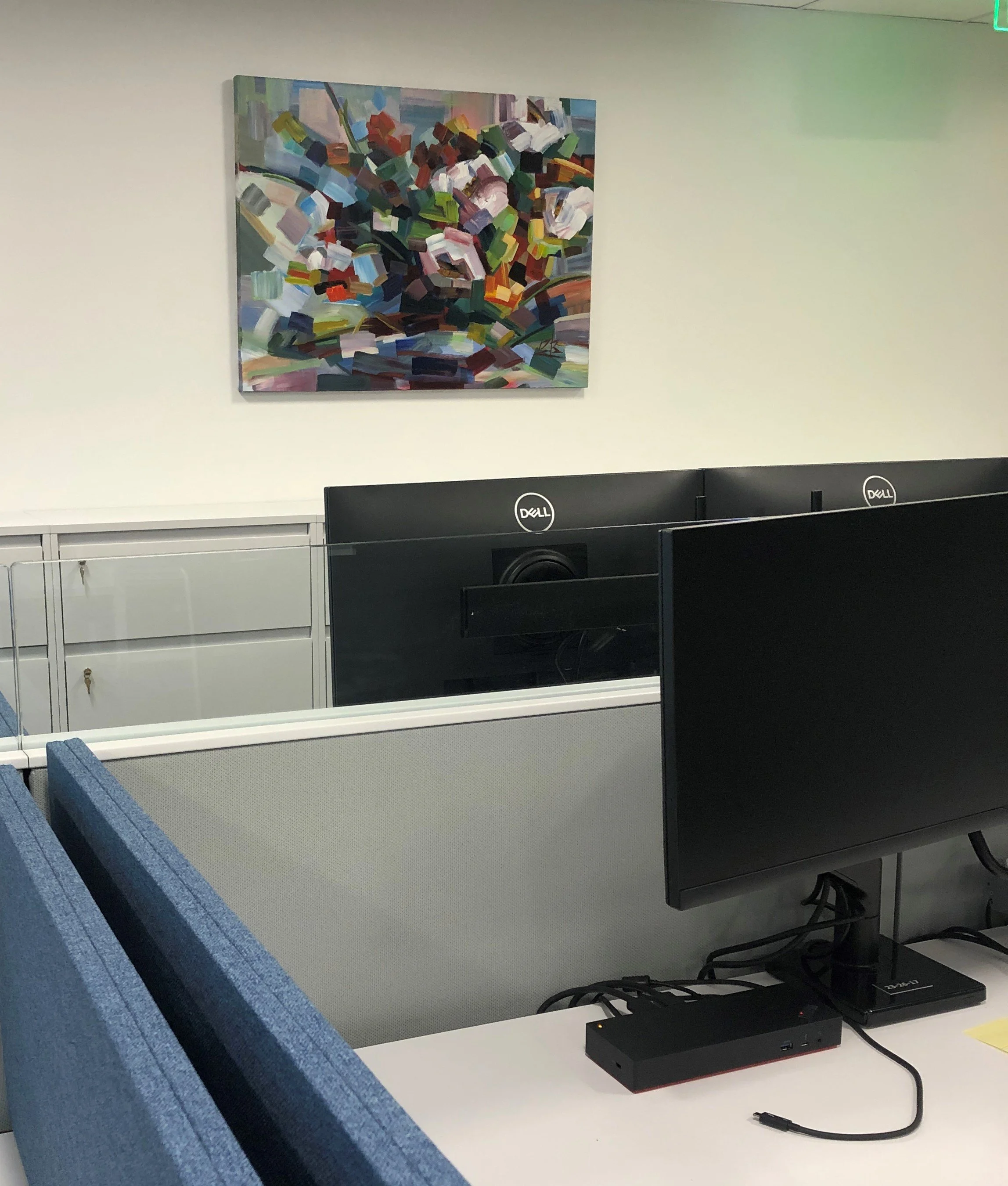 Art in the home office 2021.JPG