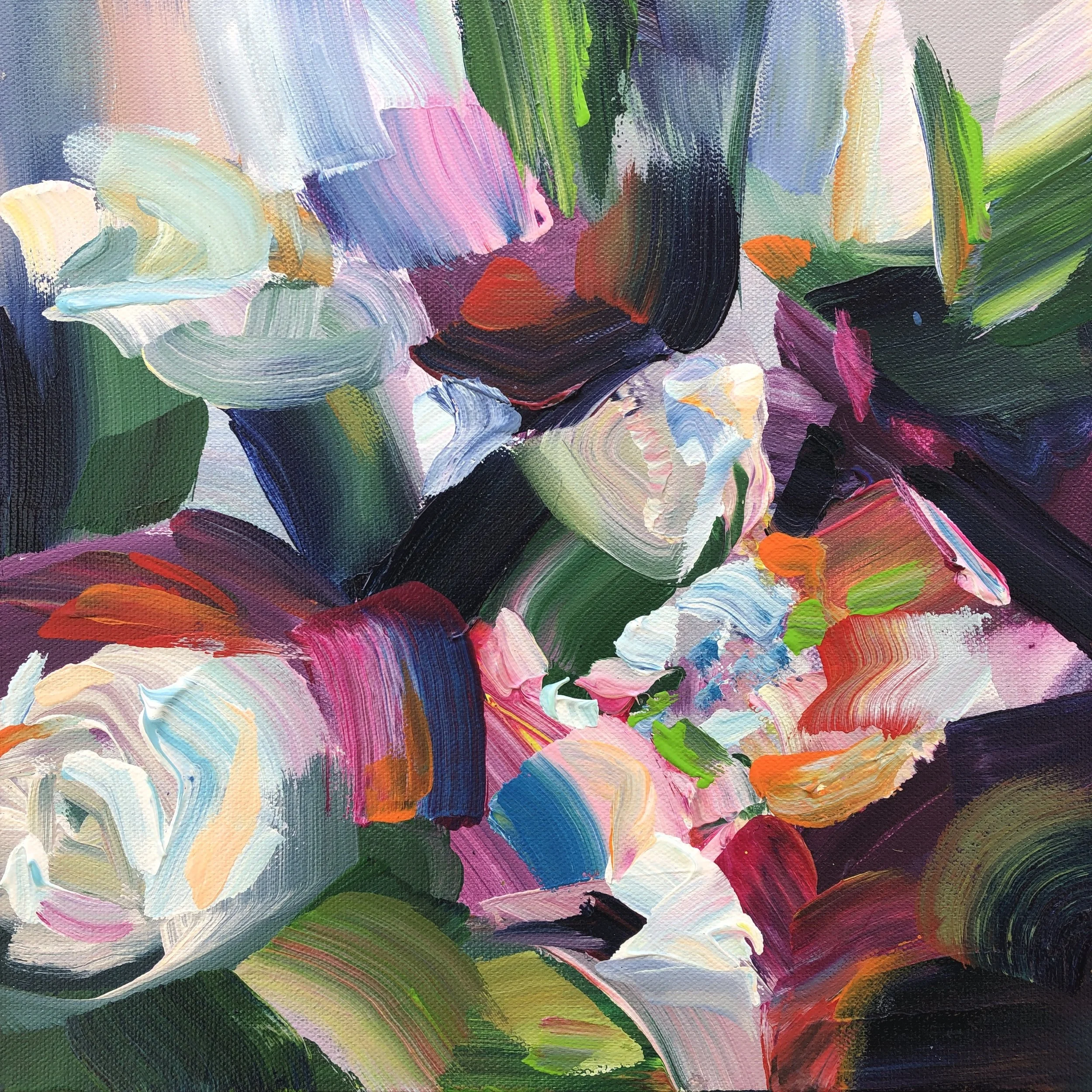 They Arose, 12x12 acrylic on 1.5" canvas, $450