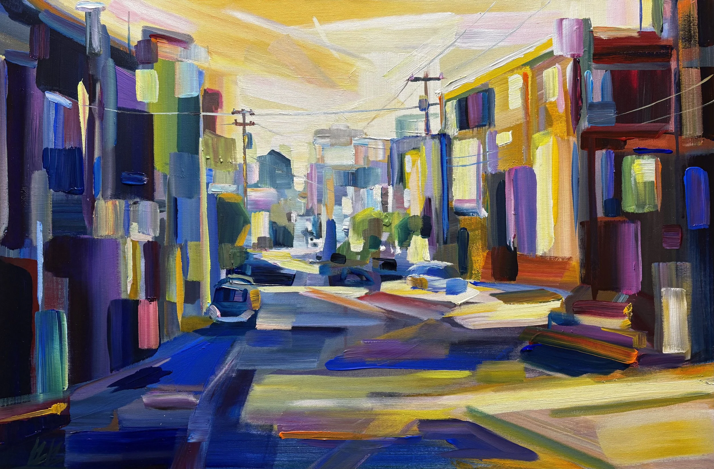 Luminous Afternoon, 24x36 acrylic on 1.5" canvas, $1950
