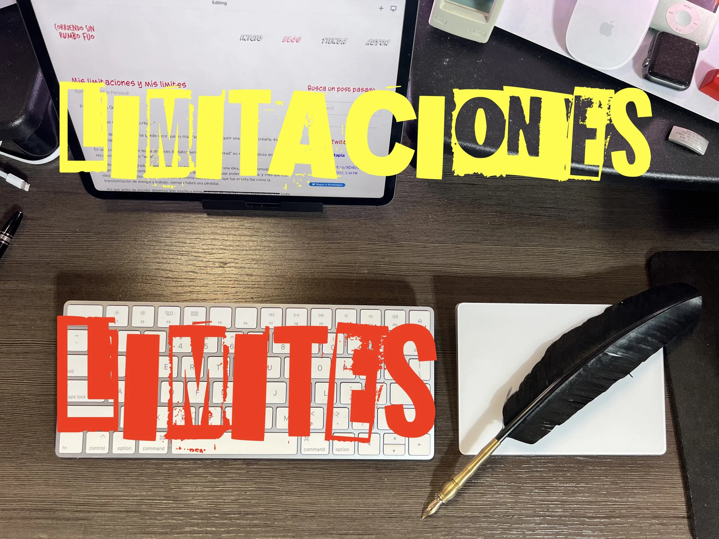 Mis limitaciones y mis límites