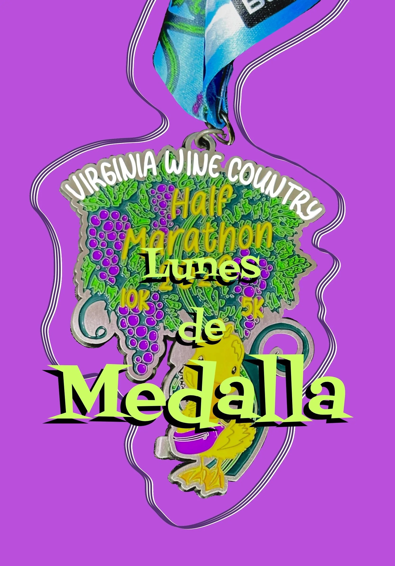 Lunes de Medalla - VA Wine Half Maraton