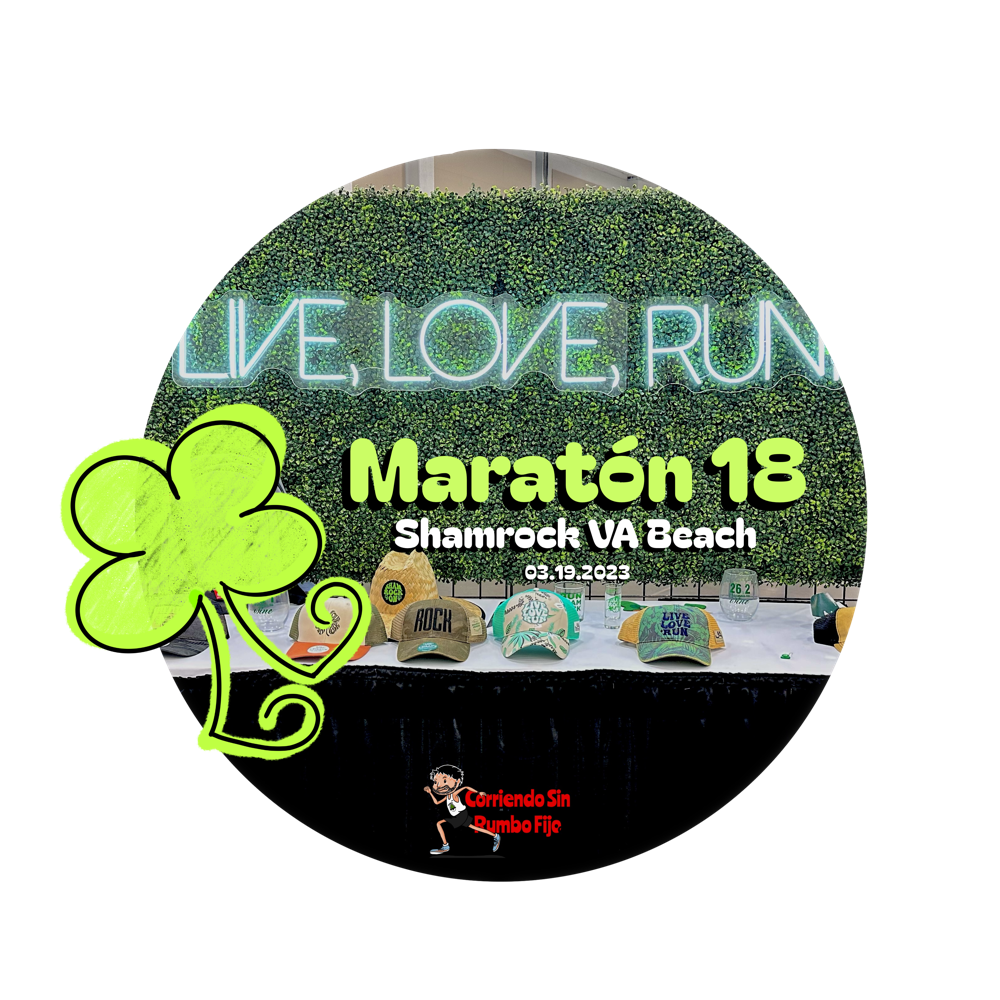 Numero 18: El Maraton de Shamrock en la playa de Virginia