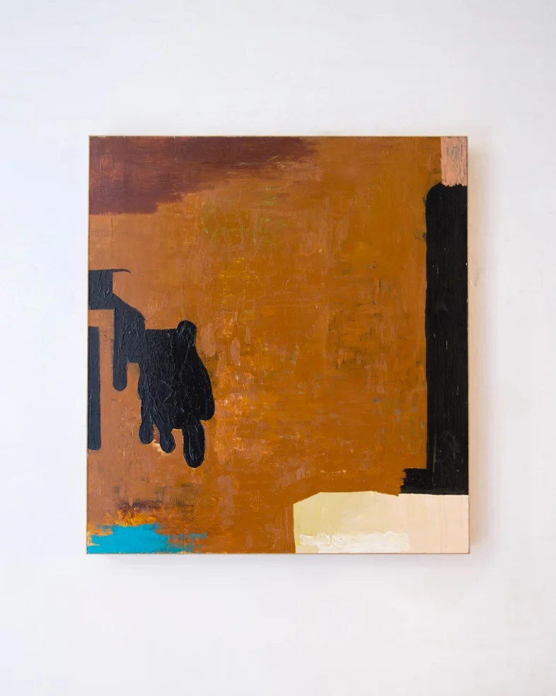 Spruce Red Iron - 2012 50" x 45", oil on linen