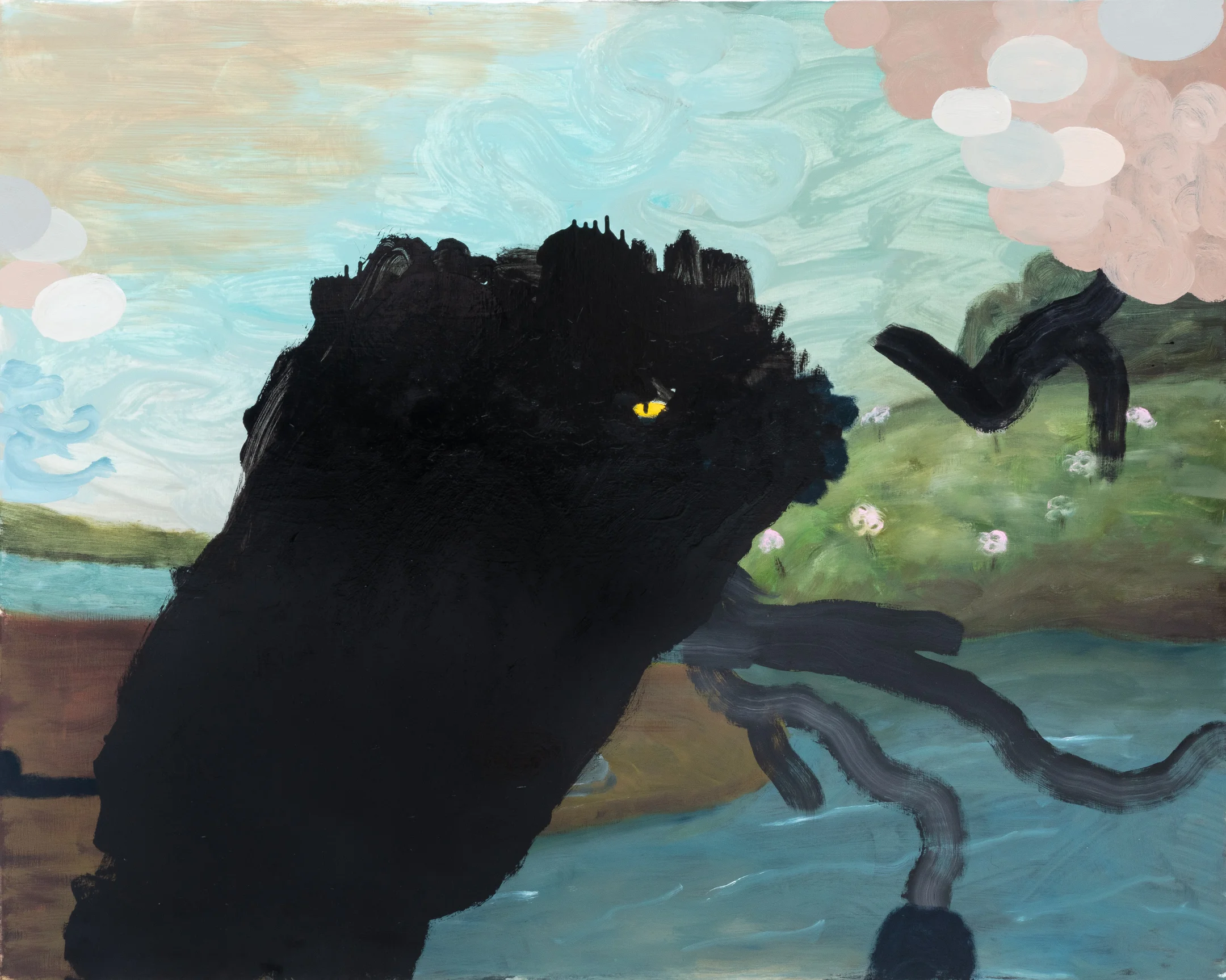 Wadda Wooda II, 2019 60” x 48”, oil on canvas