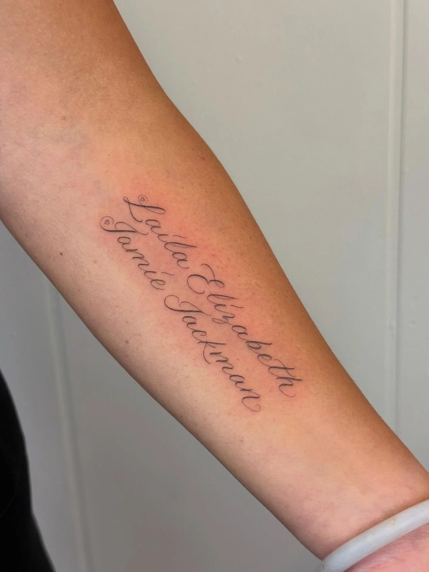 Philly is full of love. Starting out in a street shop, I did a lot of names, initially tracing letters out of a book of fonts. Early on I figured out that creating script by hand was a much better way to make an elegant design with nice flow, but it 