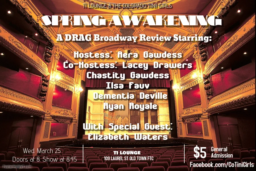 TINI Girls Presents: SPRING AWAKENING (A DRAG Musical Theatre Review)