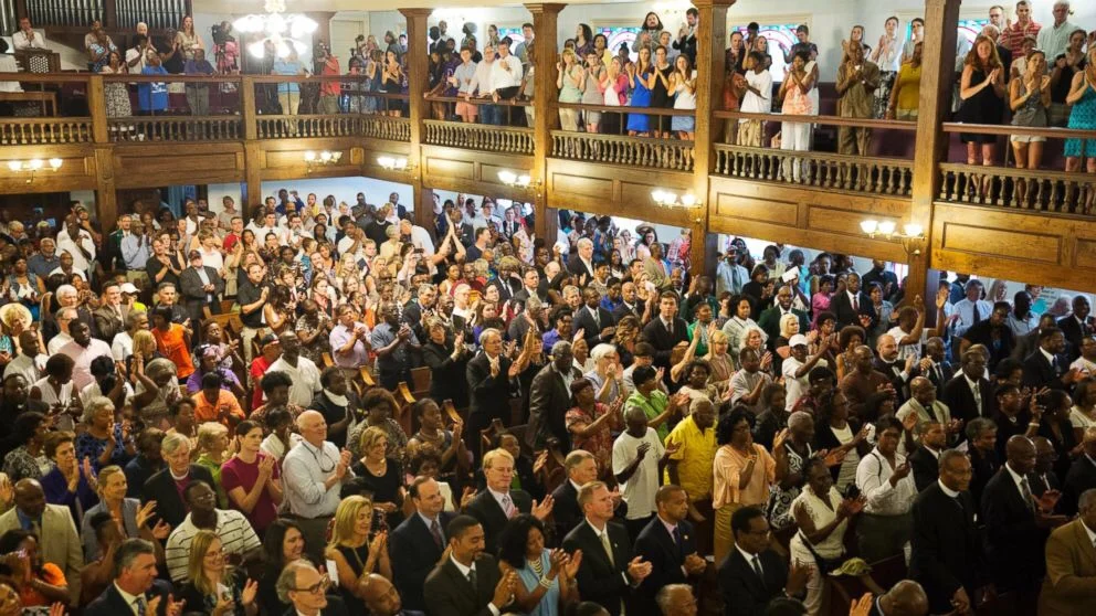  Such a wonderful sight to see brothers and sisters gathered together in the name of Jesus.