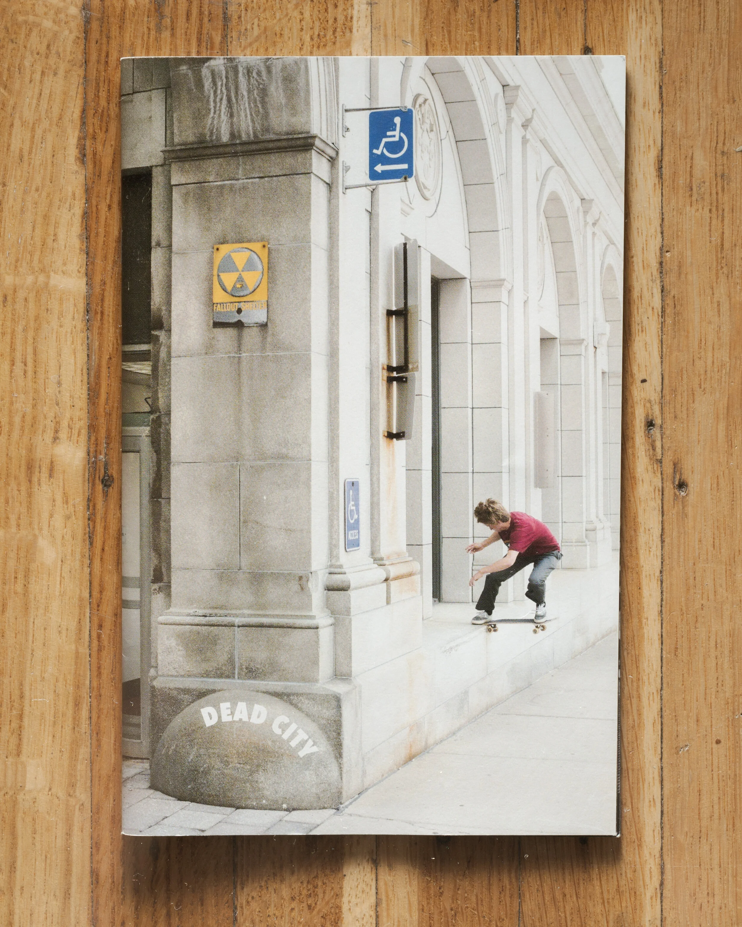  Dead City - Self Published - 44 Pages, 5.25” x 8.25”, Saddle Stitch  Rochester, NY skateboarding photography and sketches. 