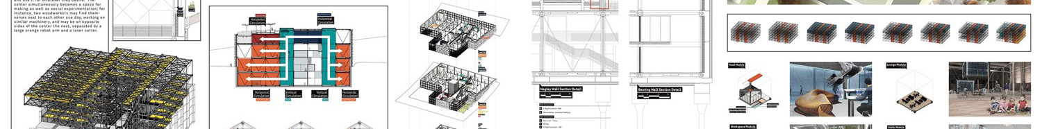 Detail of Kirk Newton's winning Fourth-Year Design Awards submission