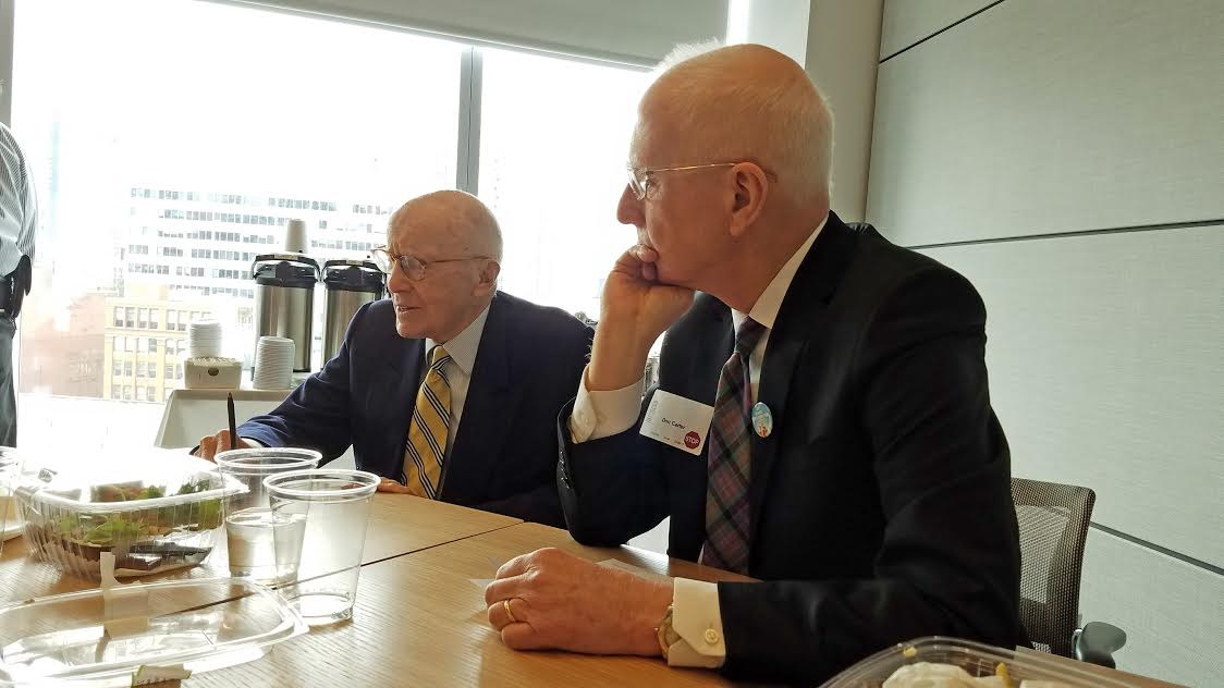  Gerald Hines and Don Carter.&nbsp; Photo credit: Ernest Bellamy  