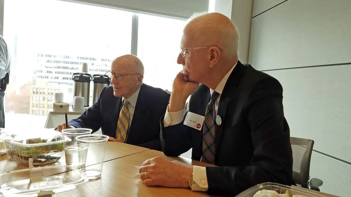 Gerald Hines and Don Carter. Photo credit: Ernest Bellamy