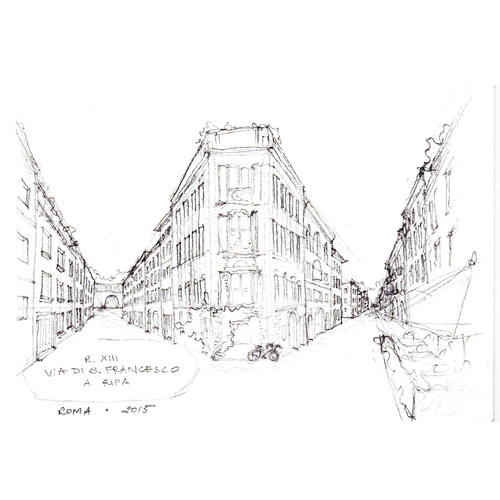 Via di S. Francesco a Ripa