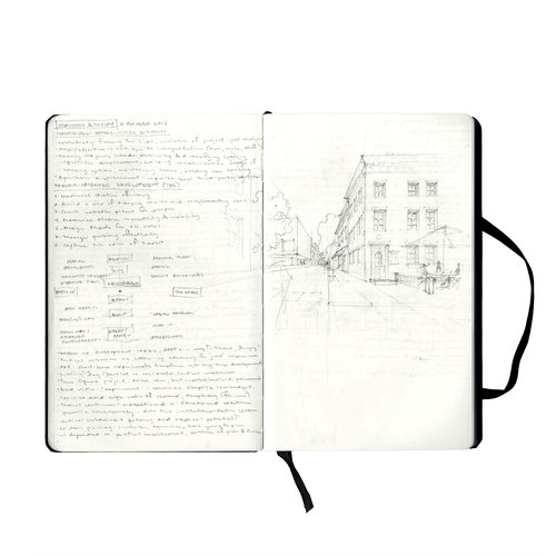 moleskin sketch