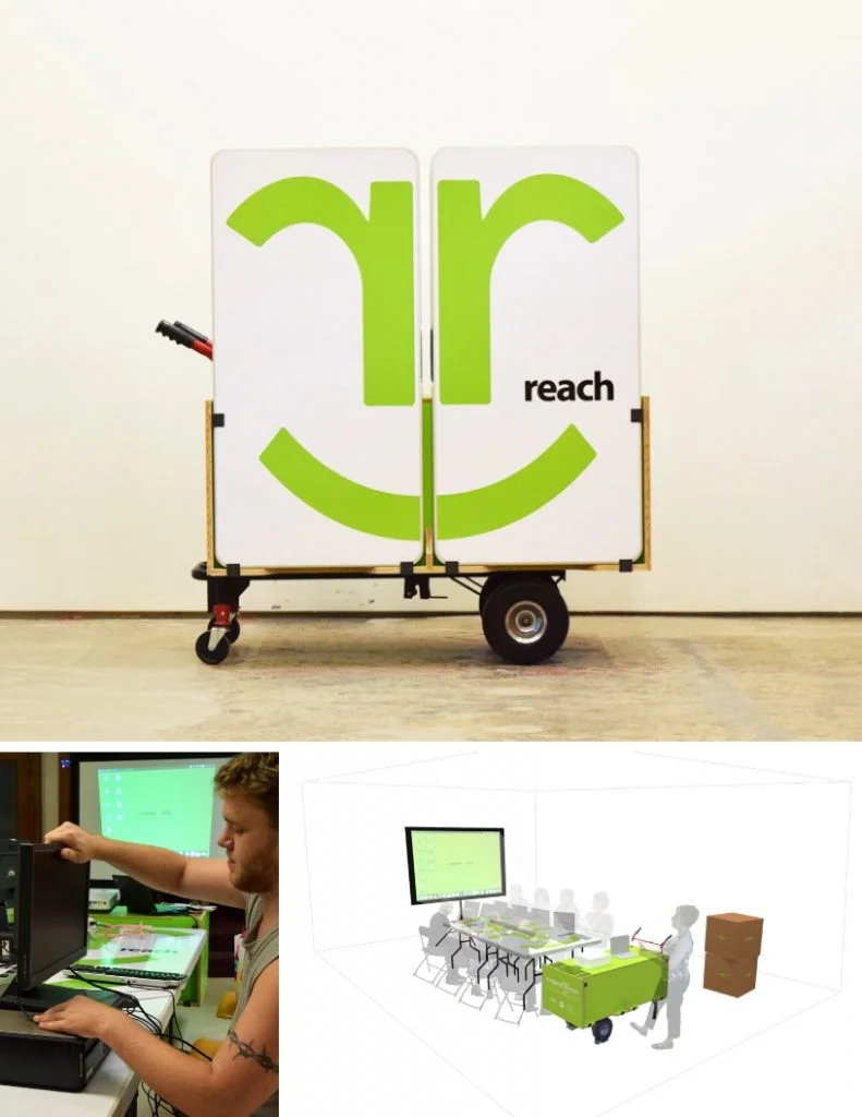UDBS’ REACH project, winner of an Honor Award in the Design and Innovation category in the 2018 AIA Pittsburgh Design Pittsburgh competition. Photos courtesy of Urban Design Build Studio.